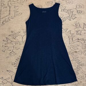 Patagonia Blue Sleeveless A-Line Dress
